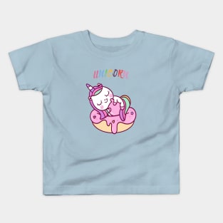 Unicorn Donut Lover Kids T-Shirt